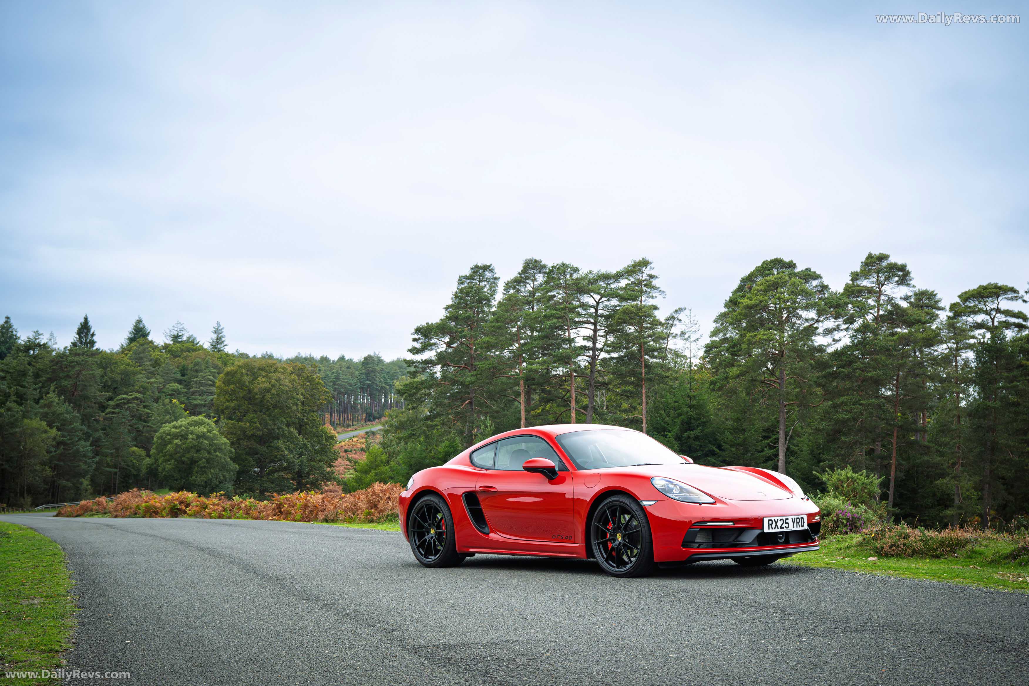 2026 Porsche 718 Cayman GTS 4.0 982 UK Version Front View