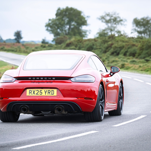 2026 Porsche 718 Cayman GTS 4.0 982 UK Version Rear View
