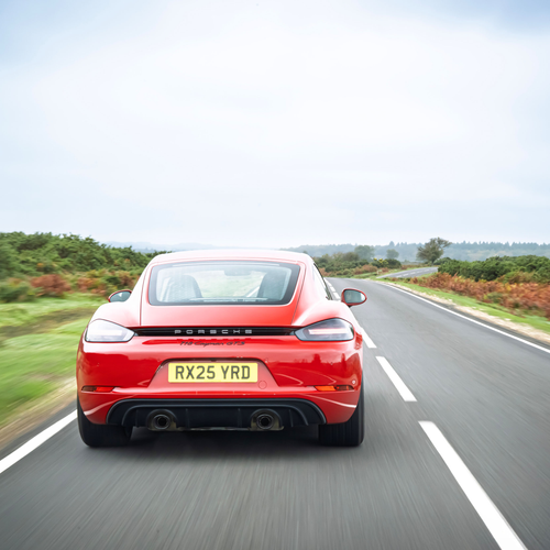 2026 Porsche 718 Cayman GTS 4.0 982 UK Version Rear View