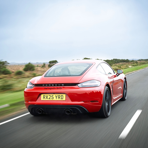 2026 Porsche 718 Cayman GTS 4.0 982 UK Version Rear View
