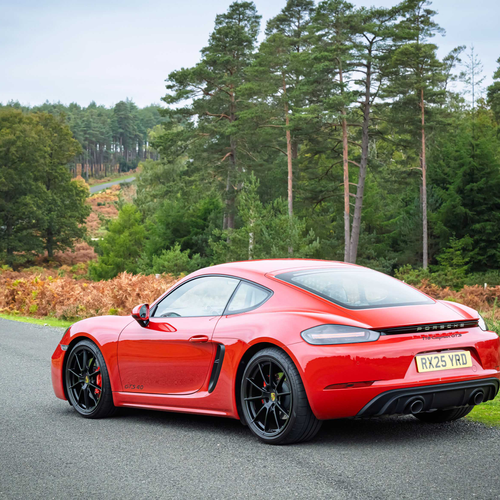 2026 Porsche 718 Cayman GTS 4.0 982 UK Version Rear View