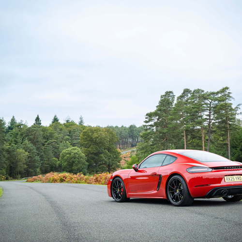 2026 Porsche 718 Cayman GTS 4.0 982 UK Version Rear View