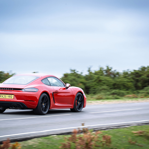 2026 Porsche 718 Cayman GTS 4.0 982 UK Version Rear View