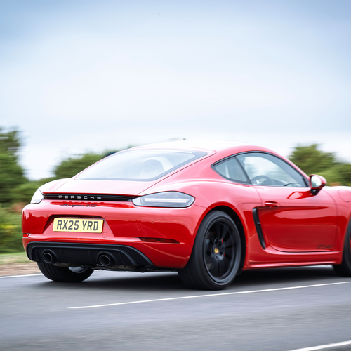 2026 Porsche 718 Cayman GTS 4.0 982 UK Version Rear View