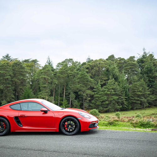 2026 Porsche 718 Cayman GTS 4.0 982 UK Version Side View