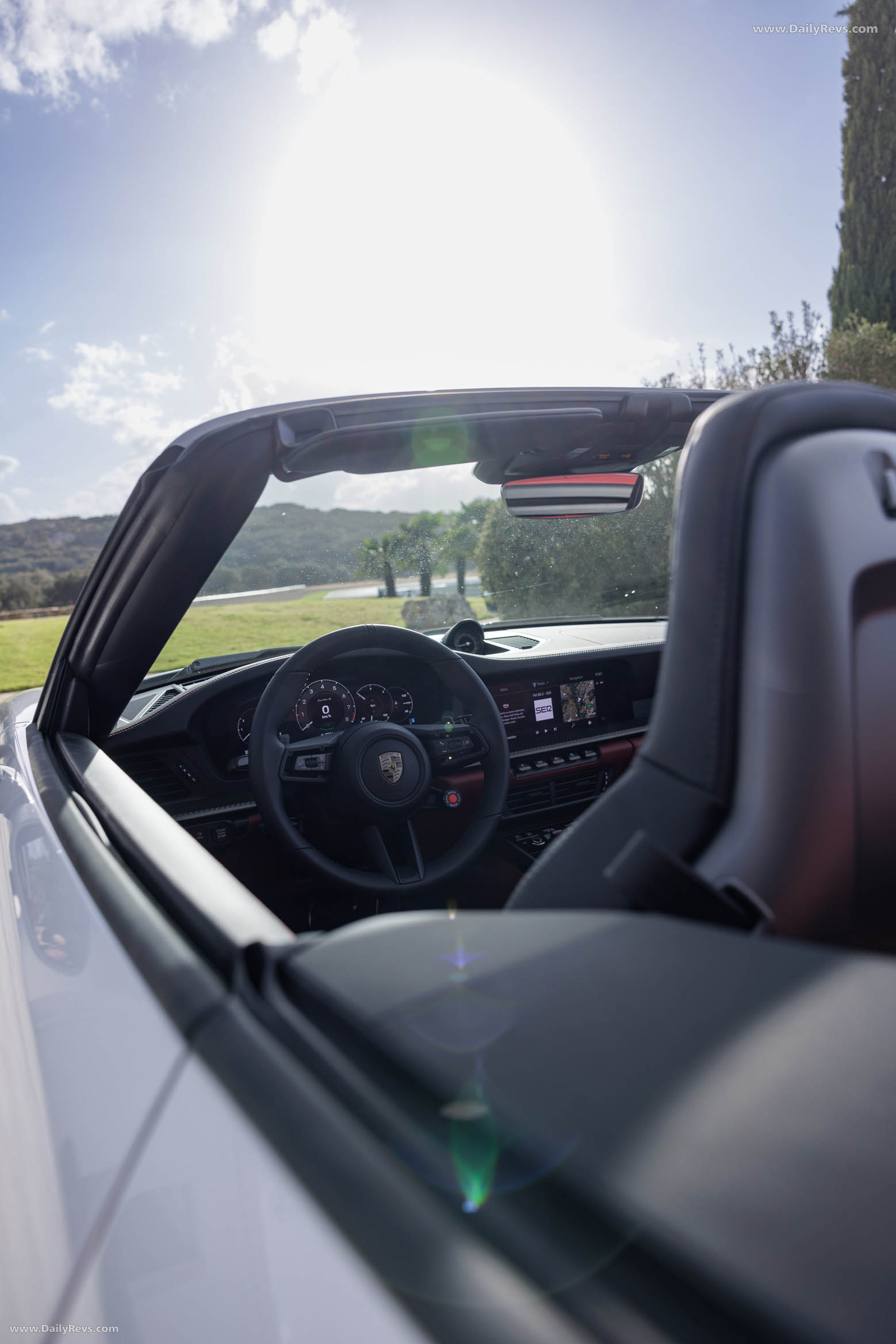 2026 Porsche 911 Turbo S Cabriolet 992 ll Ice Grey Interior