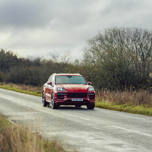 2025 Porsche Cayenne GTS 9Y0.2 UK Version Front View