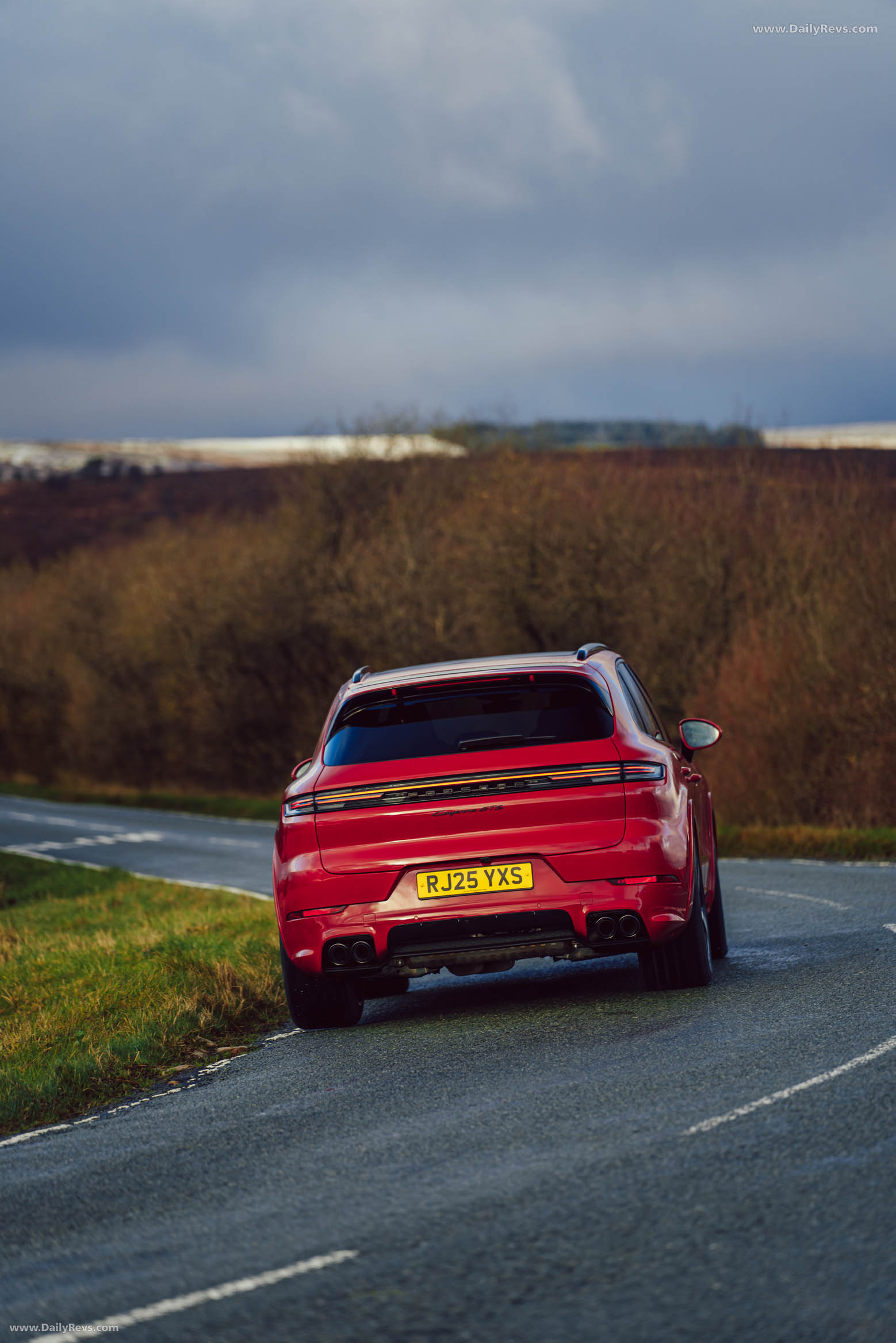 2025 Porsche Cayenne GTS 9Y0.2 UK Version Rear View