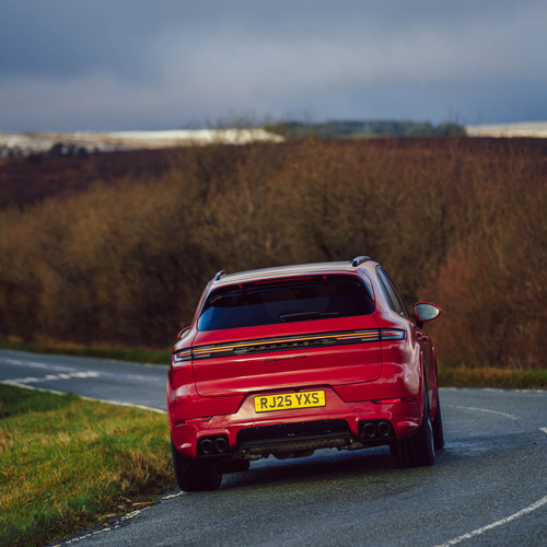 2025 Porsche Cayenne GTS 9Y0.2 UK Version Rear View