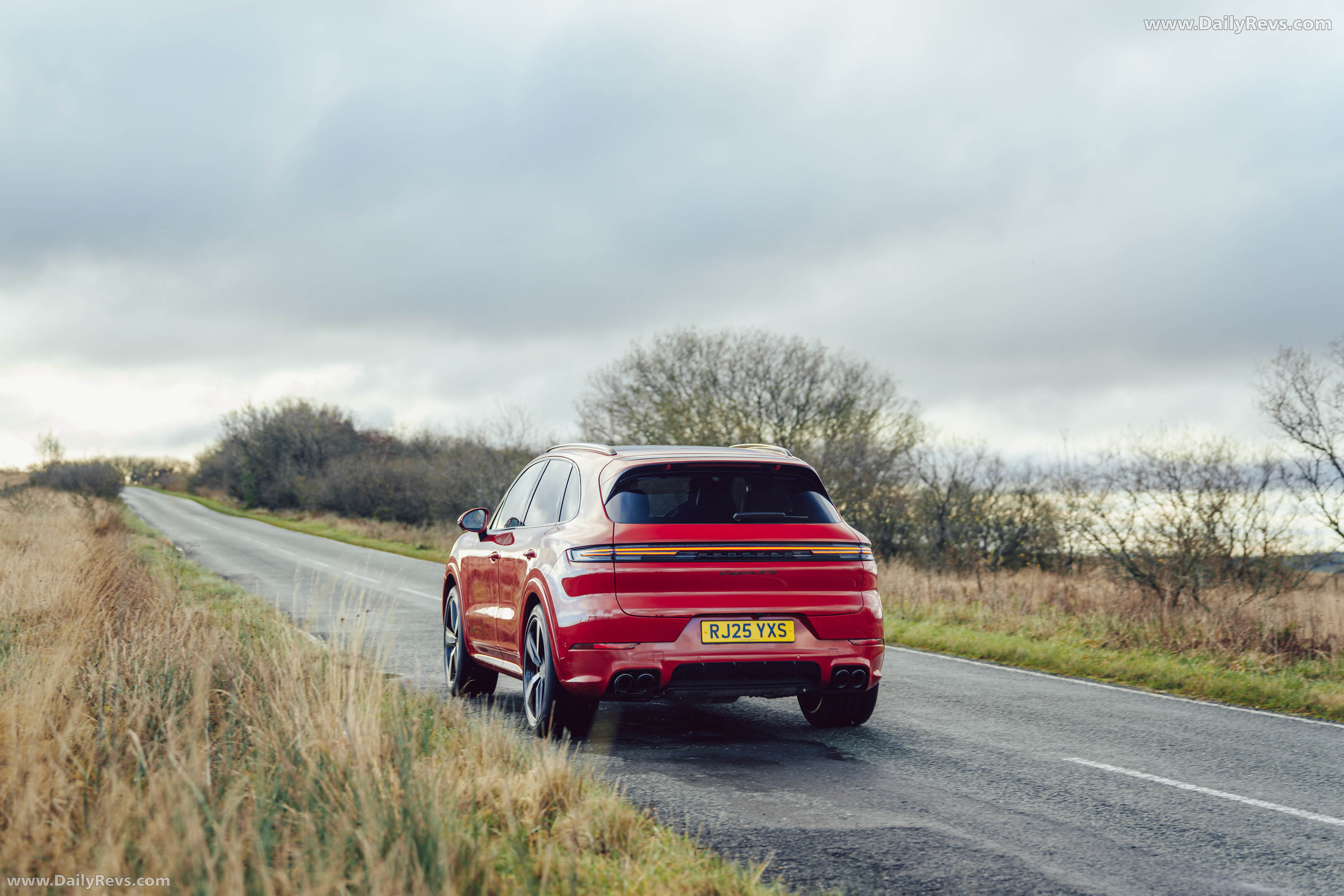 2025 Porsche Cayenne GTS 9Y0.2 UK Version Rear View
