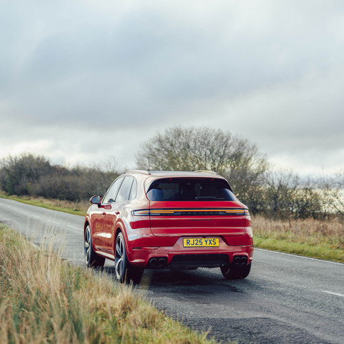 2025 Porsche Cayenne GTS 9Y0.2 UK Version Rear View