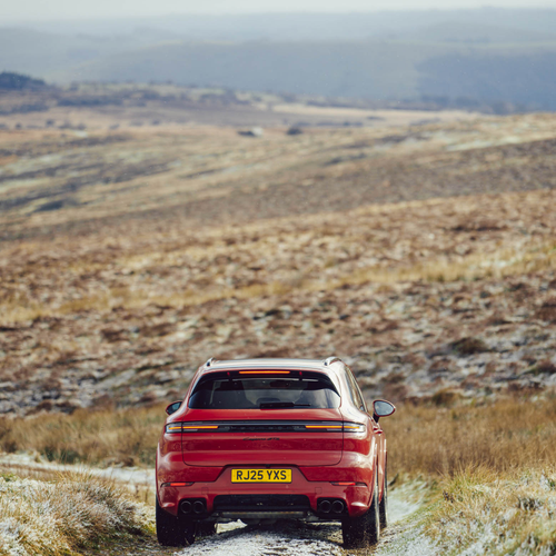 2025 Porsche Cayenne GTS 9Y0.2 UK Version Rear View