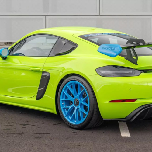 2025 Porsche 718 Cayman GT4 RS Sonderwunsch Rear View