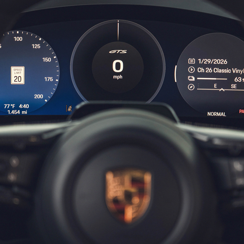 2026 Porsche Macan GTS H2 Carmine Red Interior