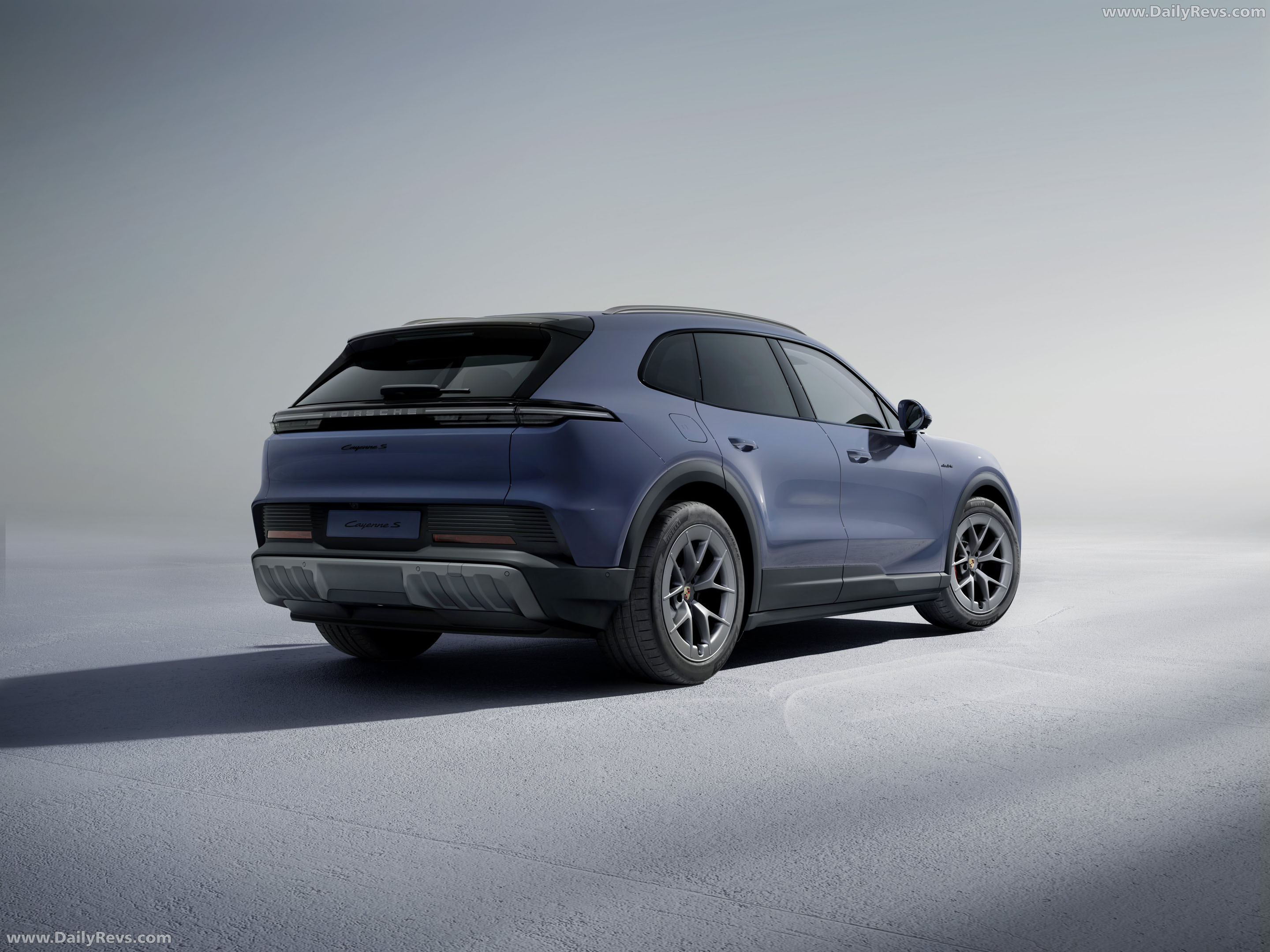 2027 Porsche Cayenne S Electric Rear View