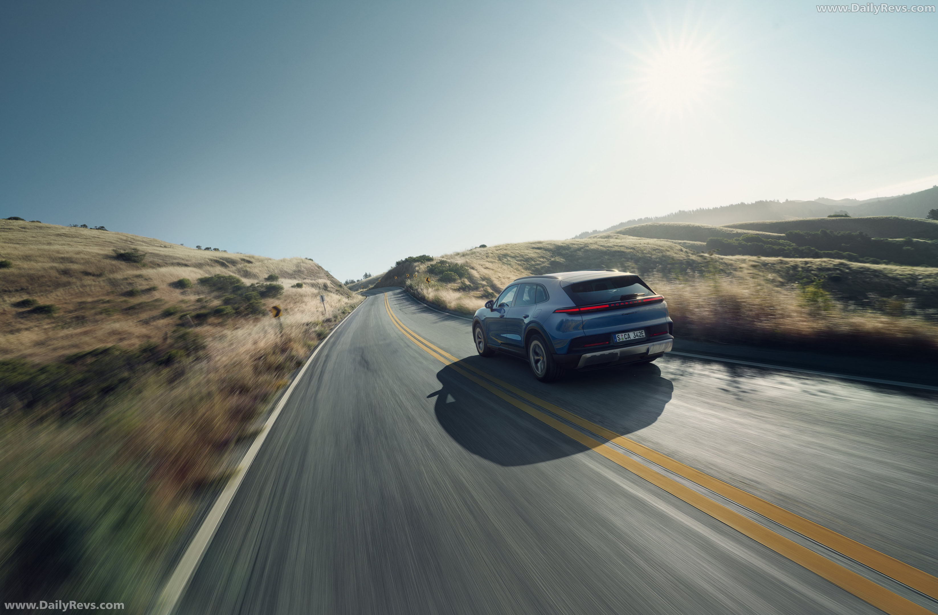 2027 Porsche Cayenne S Electric Rear View