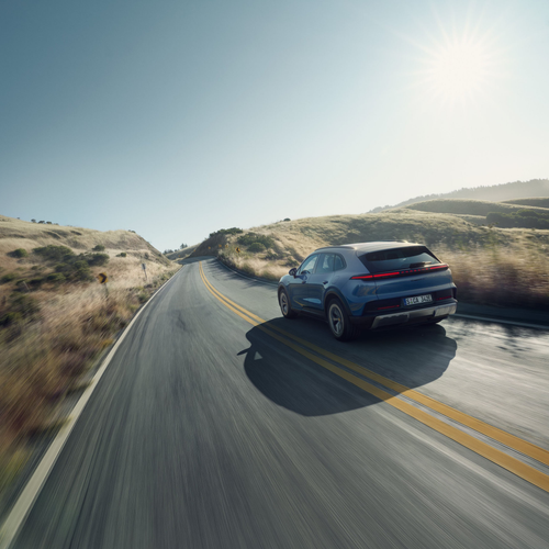 2027 Porsche Cayenne S Electric Rear View