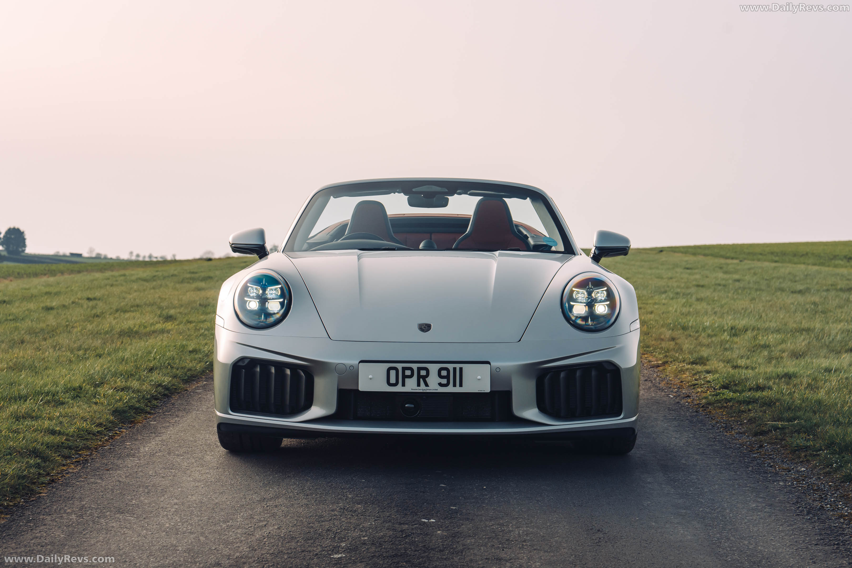2026 Porsche 911 Turbo S Cabriolet 992 ll UK Version Front View