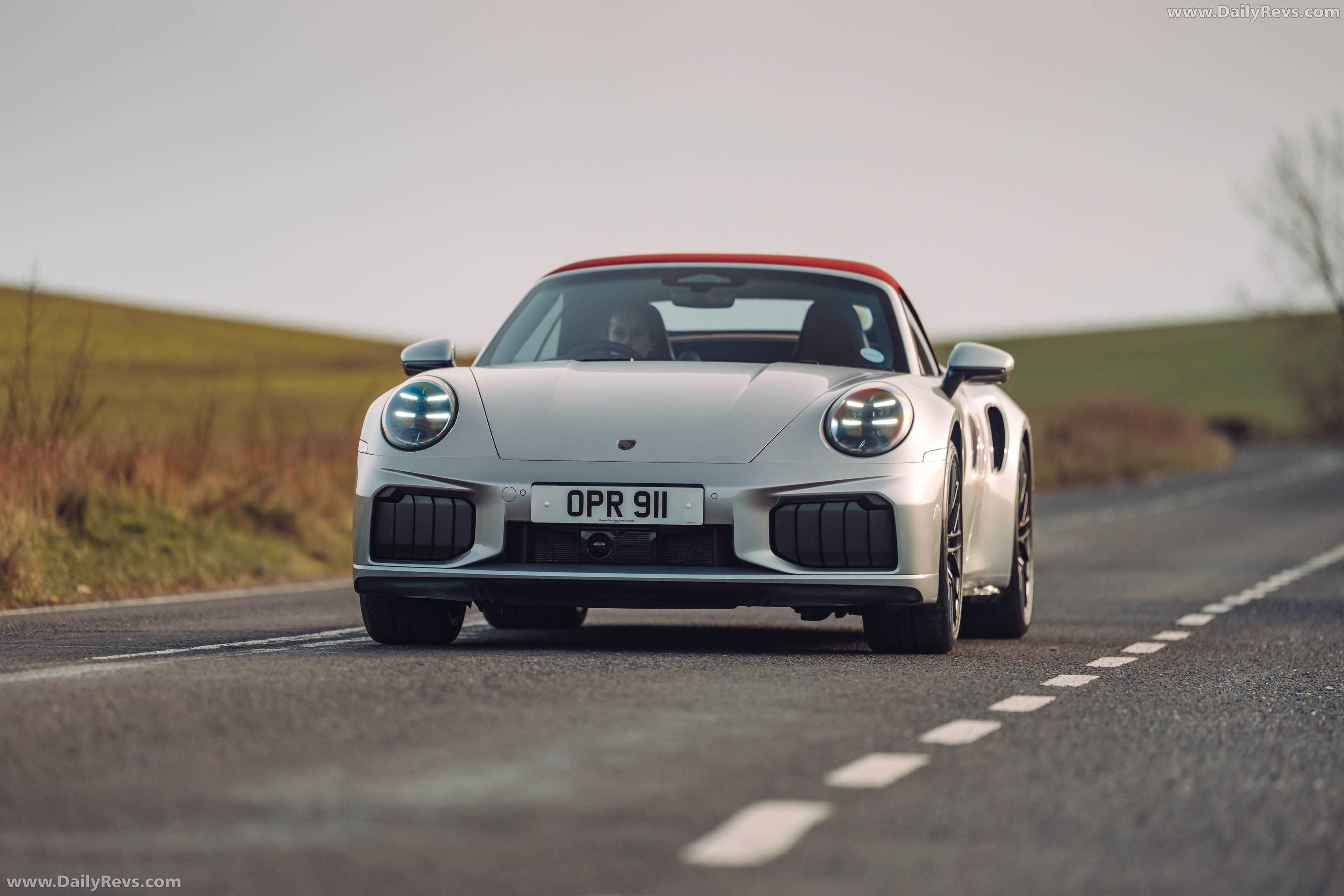 2026 Porsche 911 Turbo S Cabriolet 992 ll UK Version Front View