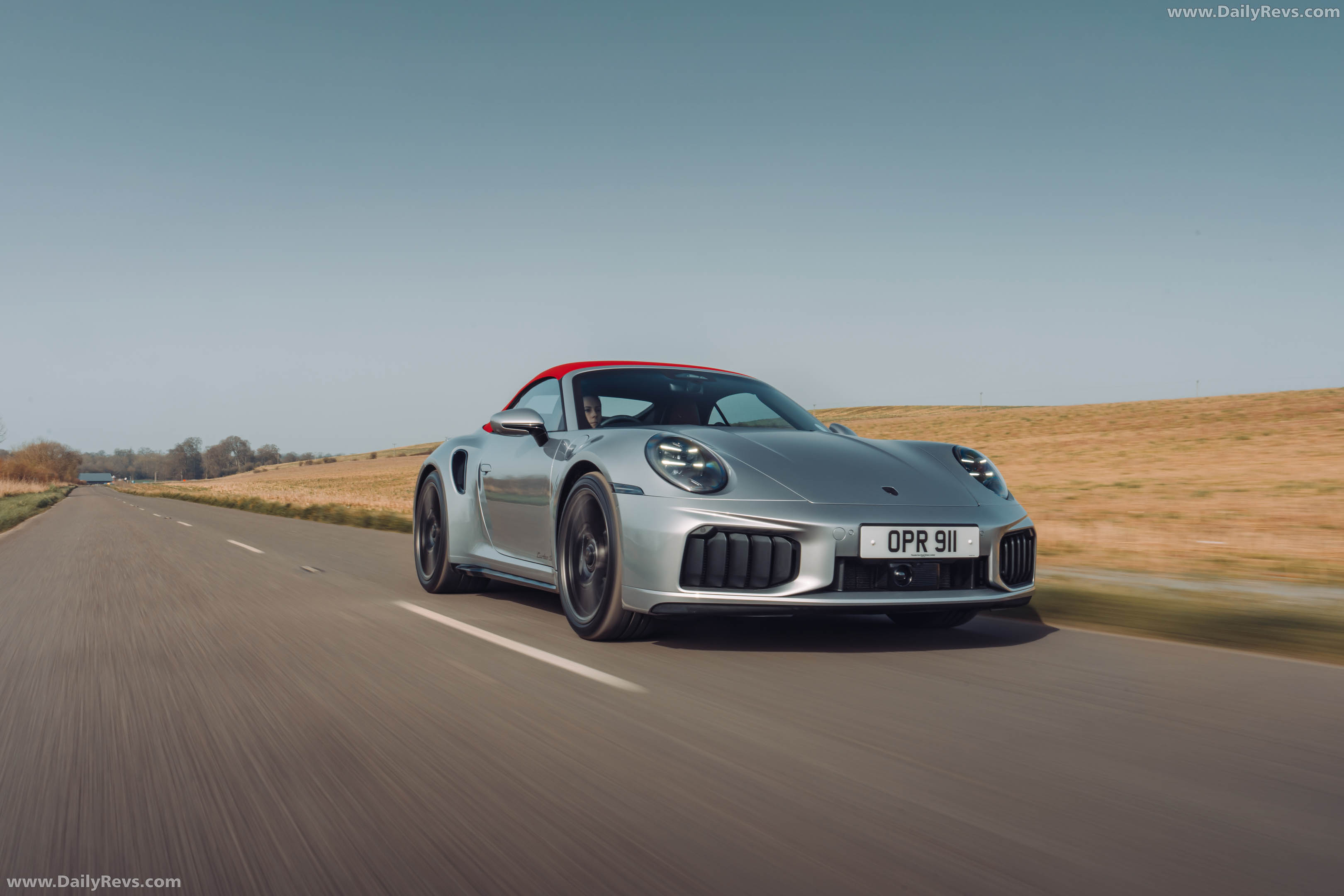 2026 Porsche 911 Turbo S Cabriolet 992 ll UK Version Front View