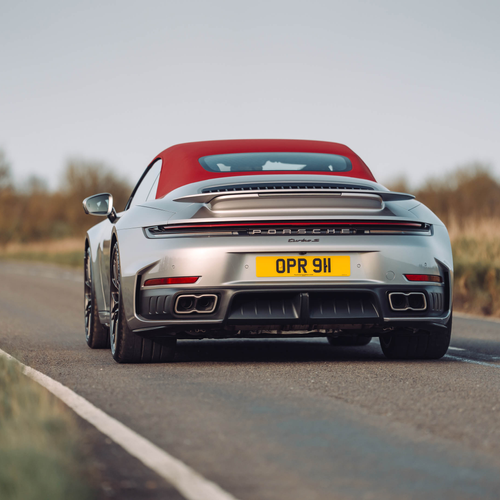 2026 Porsche 911 Turbo S Cabriolet 992 ll UK Version Rear View