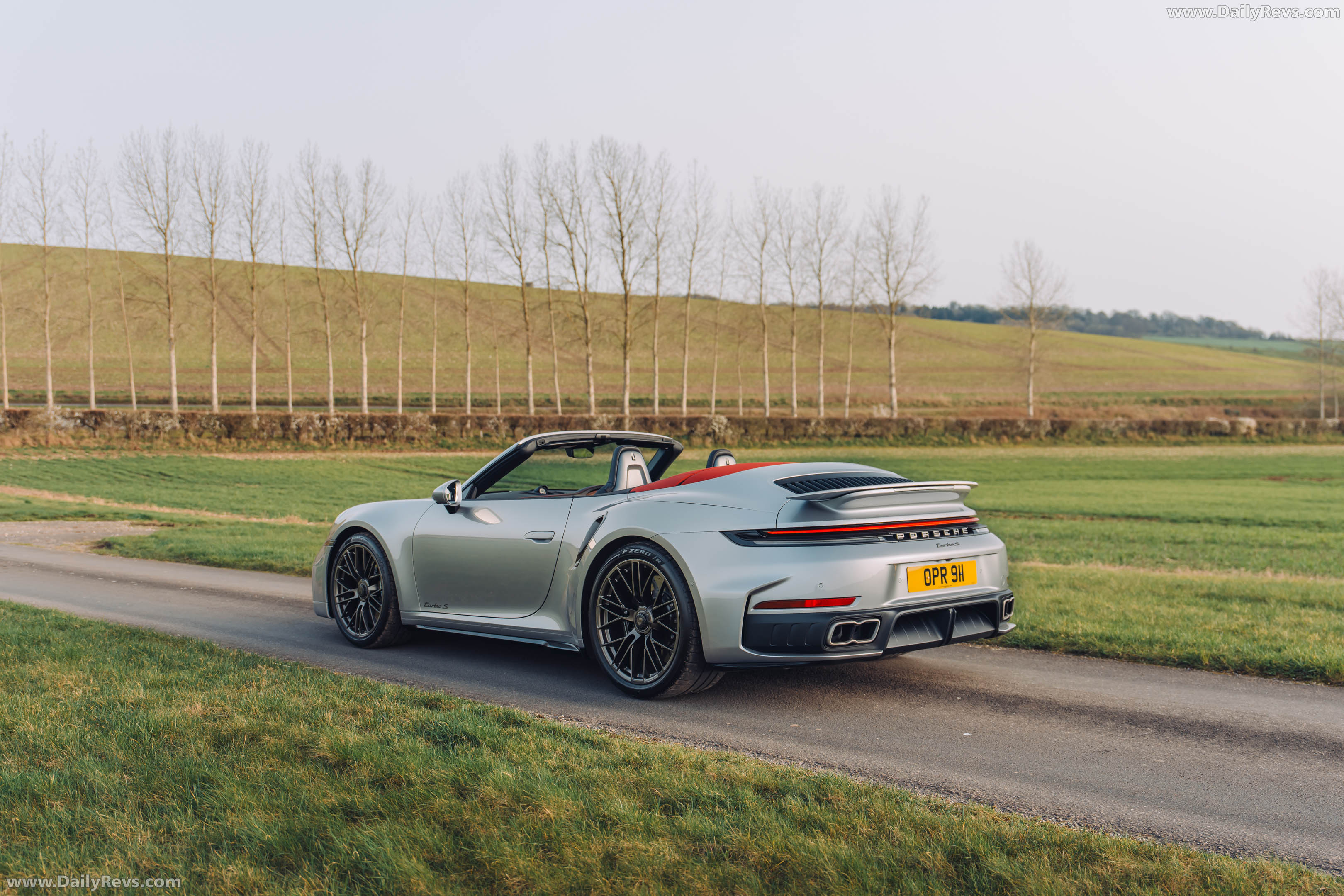 2026 Porsche 911 Turbo S Cabriolet 992 ll UK Version Rear View