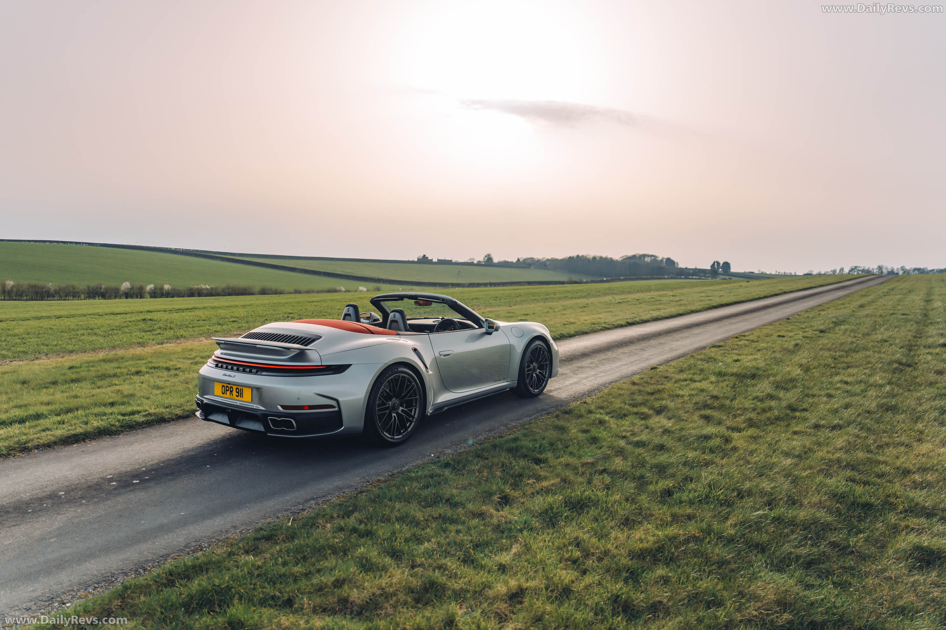 2026 Porsche 911 Turbo S Cabriolet 992 ll UK Version Rear View
