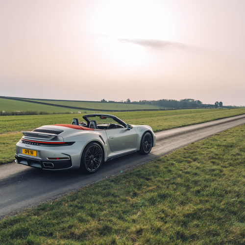 2026 Porsche 911 Turbo S Cabriolet 992 ll UK Version Rear View