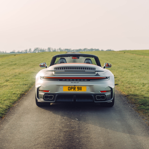 2026 Porsche 911 Turbo S Cabriolet 992 ll UK Version Rear View