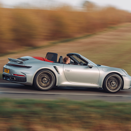 2026 Porsche 911 Turbo S Cabriolet 992 ll UK Version Side View