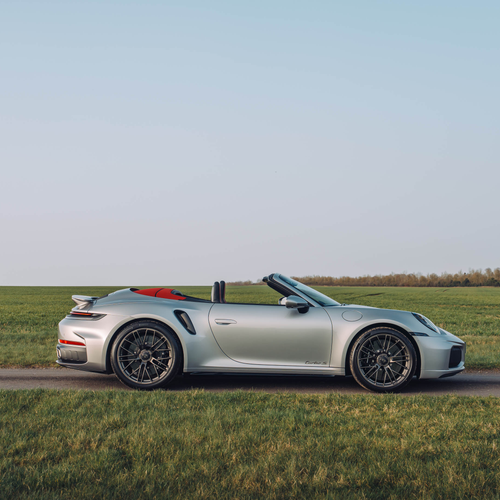 2026 Porsche 911 Turbo S Cabriolet 992 ll UK Version Side View