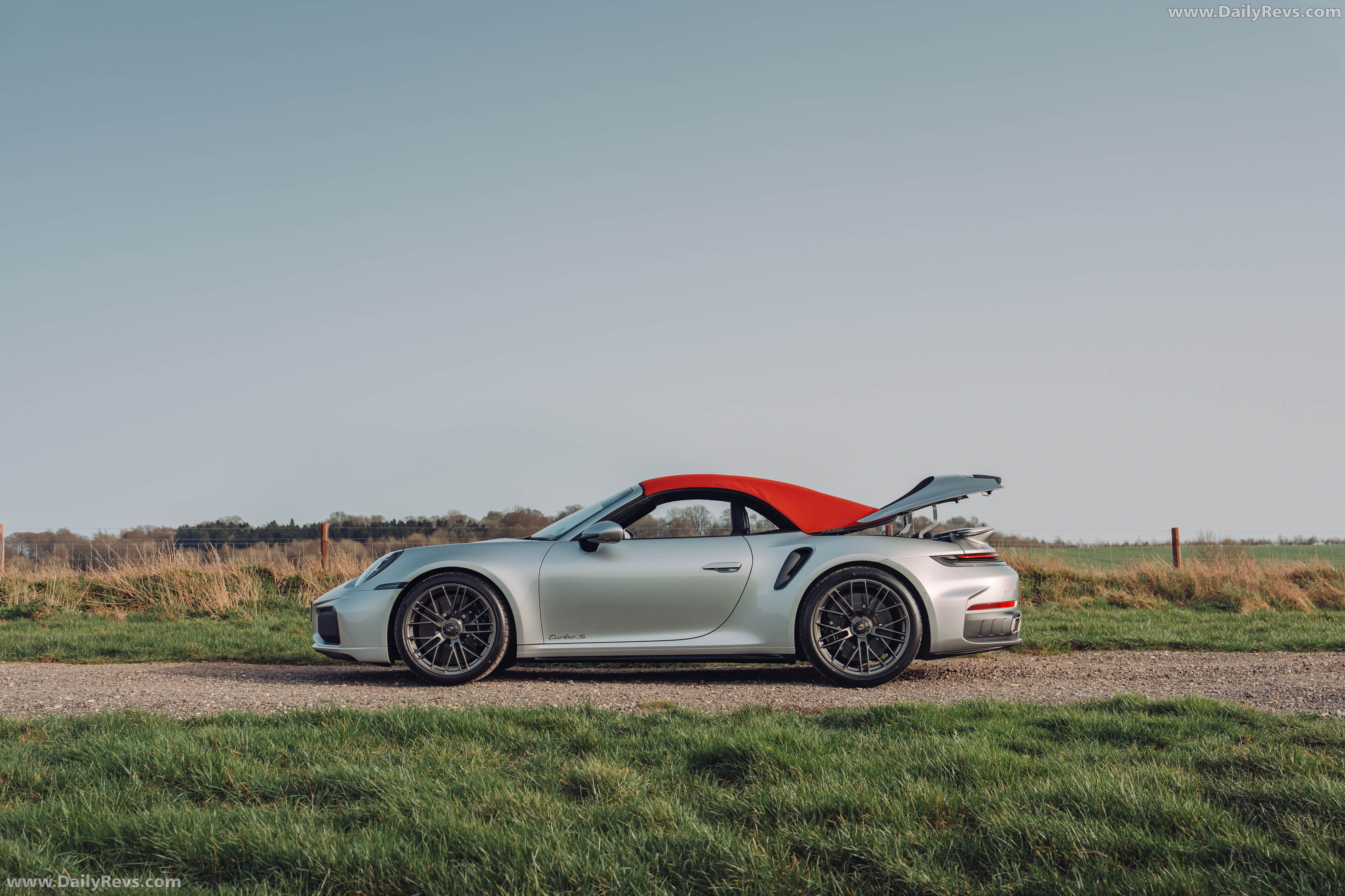 2026 Porsche 911 Turbo S Cabriolet 992 ll UK Version Side View
