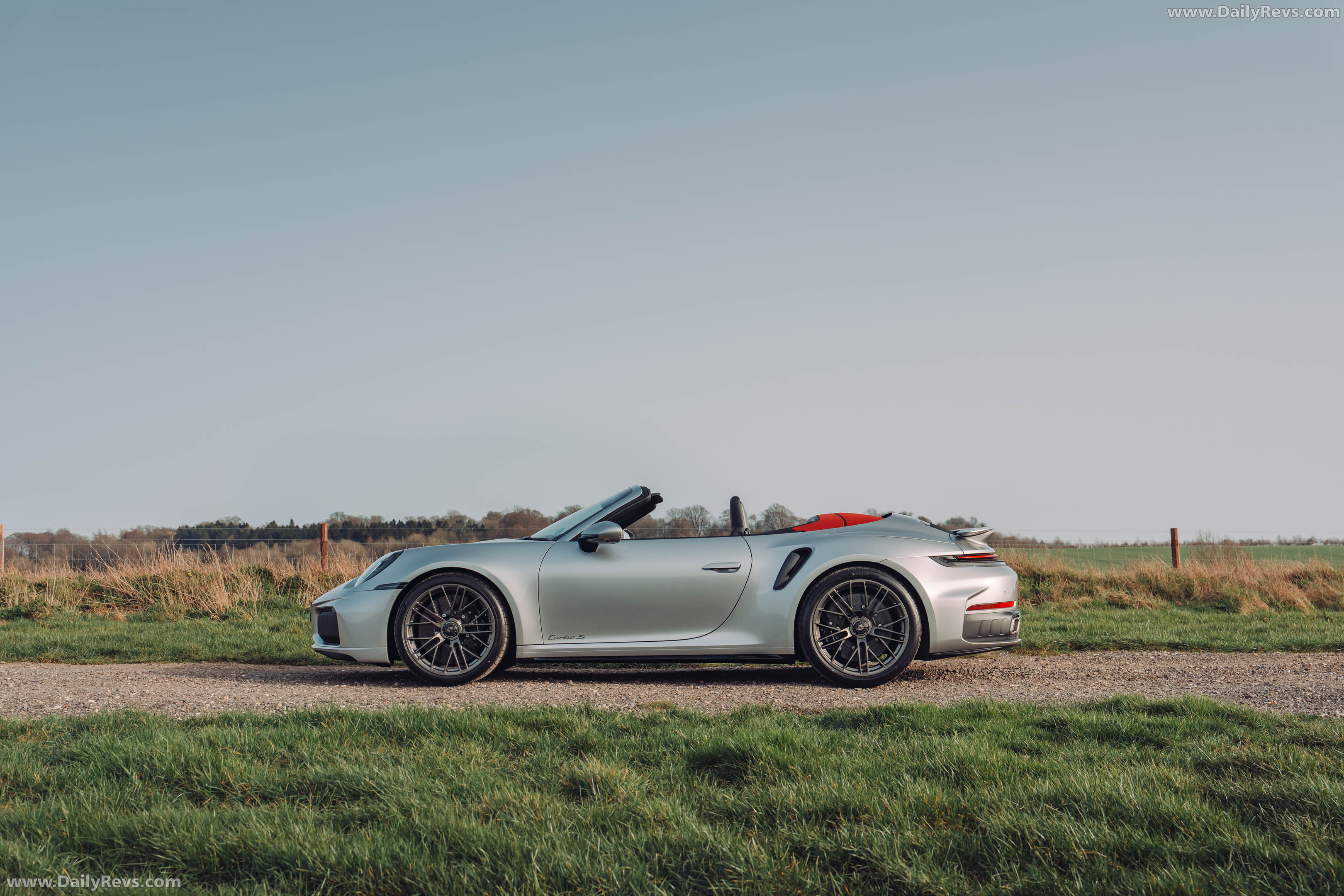 2026 Porsche 911 Turbo S Cabriolet 992 ll UK Version Side View