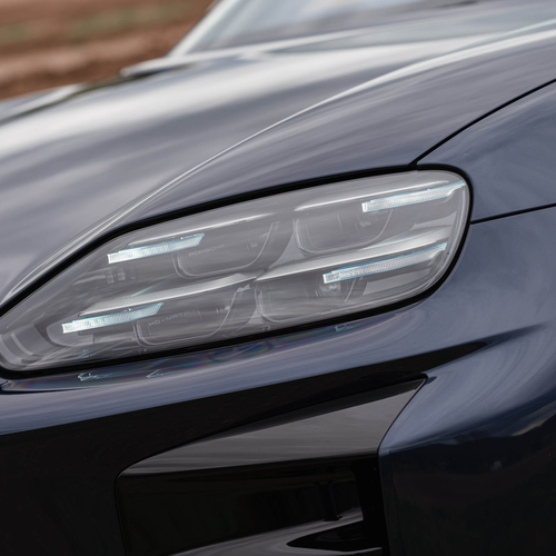 2027 Porsche Cayenne Turbo Electric E4 Algarve Blue Exterior