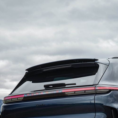 2027 Porsche Cayenne Turbo Electric E4 Algarve Blue Exterior