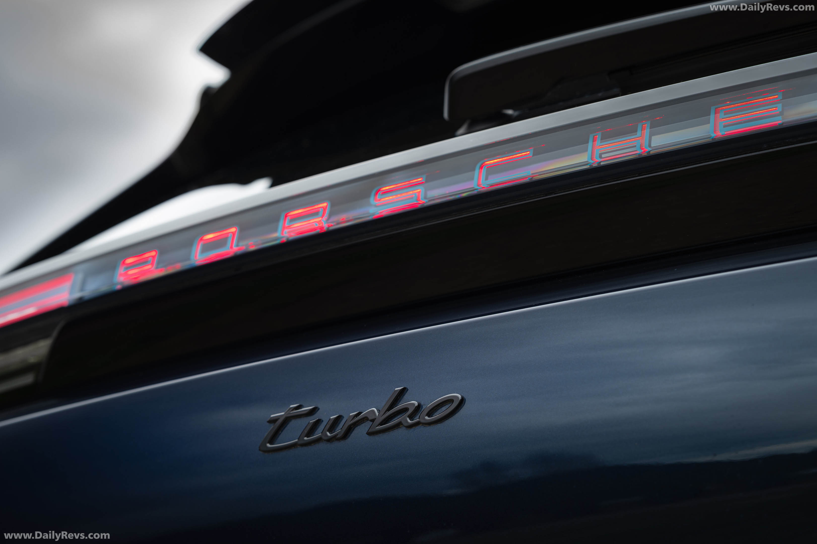 2027 Porsche Cayenne Turbo Electric E4 Algarve Blue Exterior
