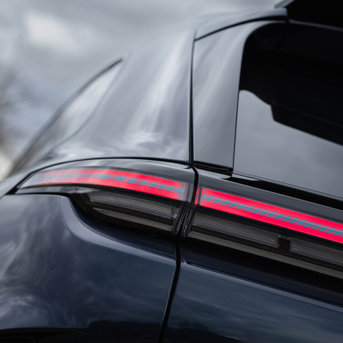 2027 Porsche Cayenne Turbo Electric E4 Algarve Blue Exterior