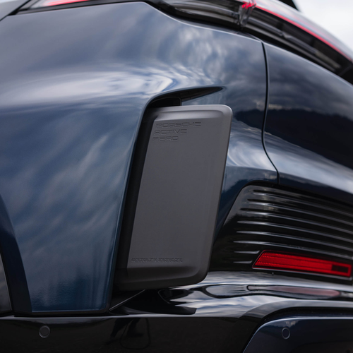 2027 Porsche Cayenne Turbo Electric E4 Algarve Blue Exterior
