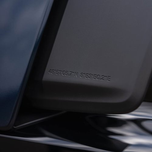 2027 Porsche Cayenne Turbo Electric E4 Algarve Blue Exterior