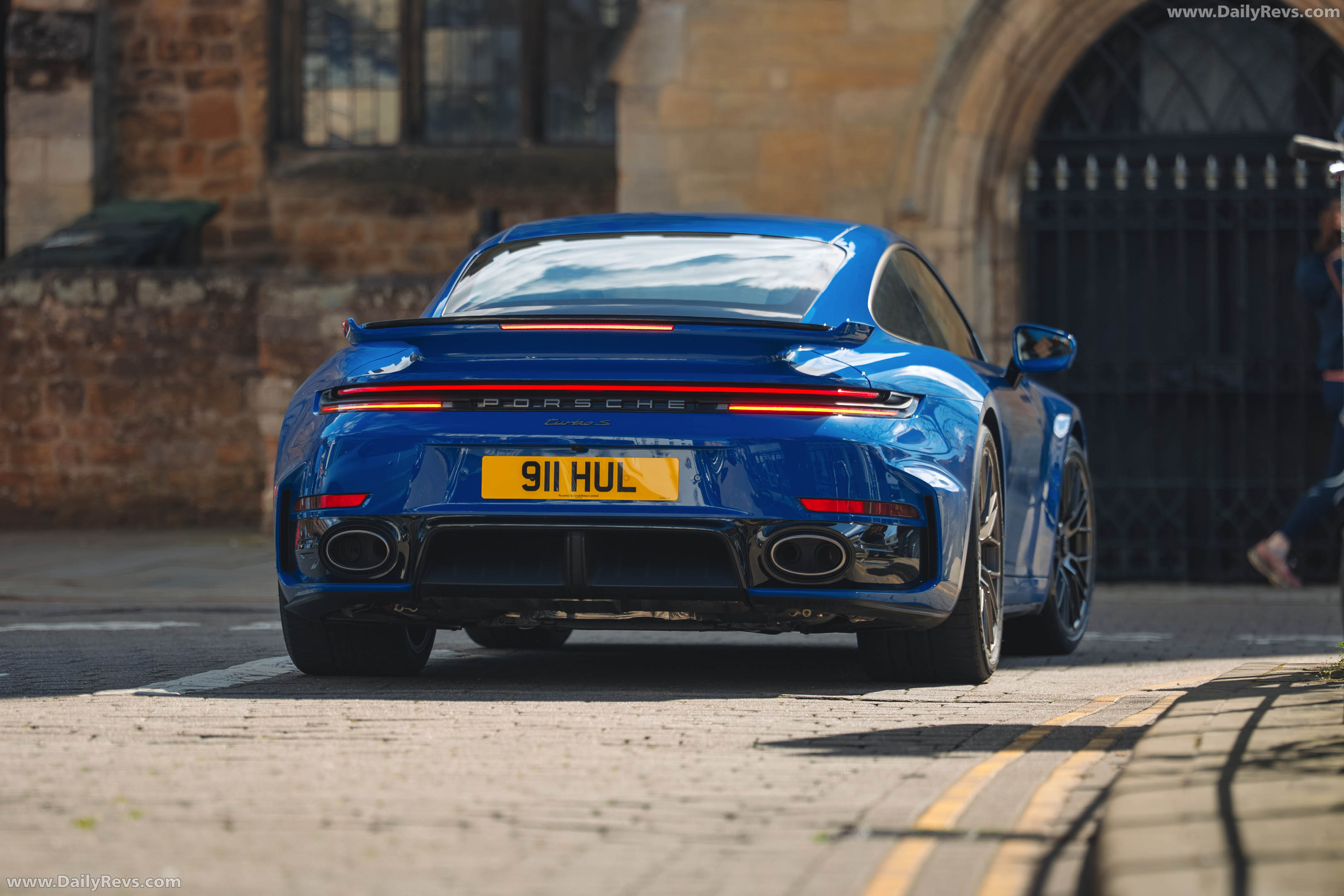 2026 Porsche 911 Turbo S 992 ll UK Version Rear View