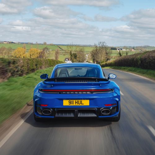 2026 Porsche 911 Turbo S 992 ll UK Version Rear View