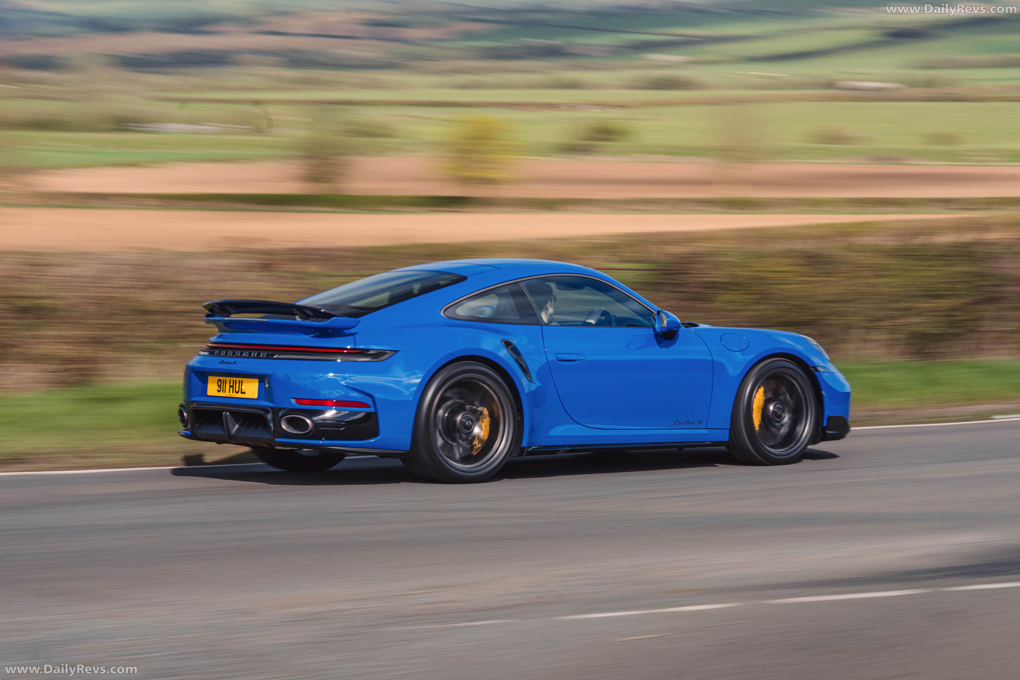 2026 Porsche 911 Turbo S 992 ll UK Version Rear View