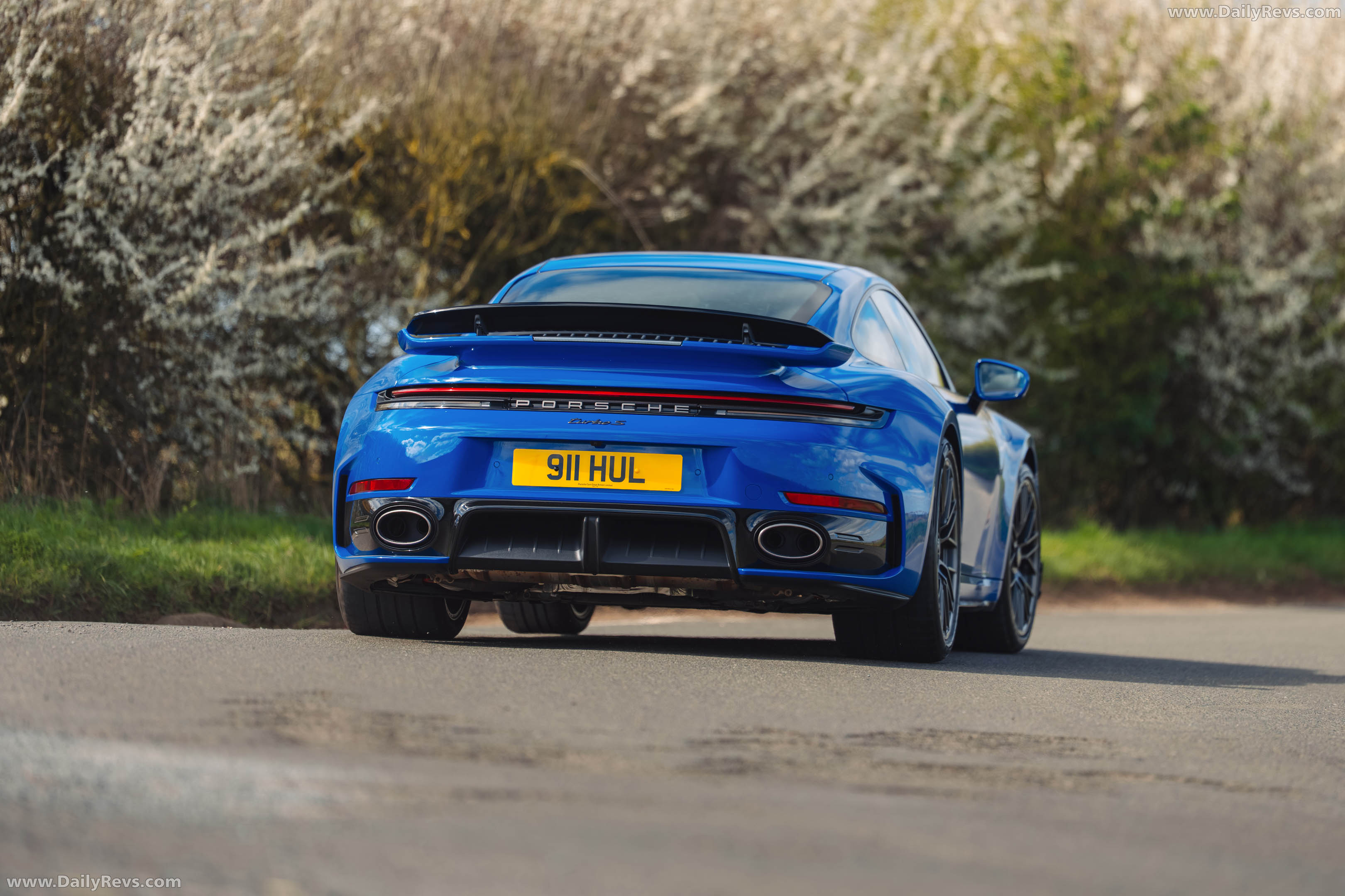 2026 Porsche 911 Turbo S 992 ll UK Version Rear View