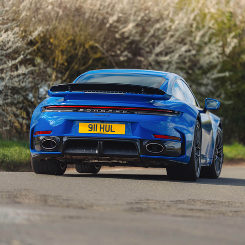 2026 Porsche 911 Turbo S 992 ll UK Version Rear View