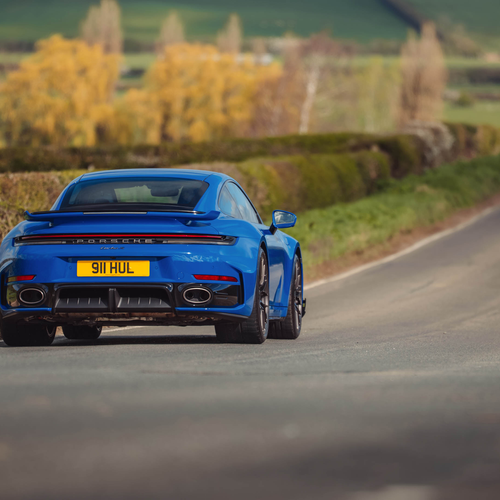 2026 Porsche 911 Turbo S 992 ll UK Version Rear View