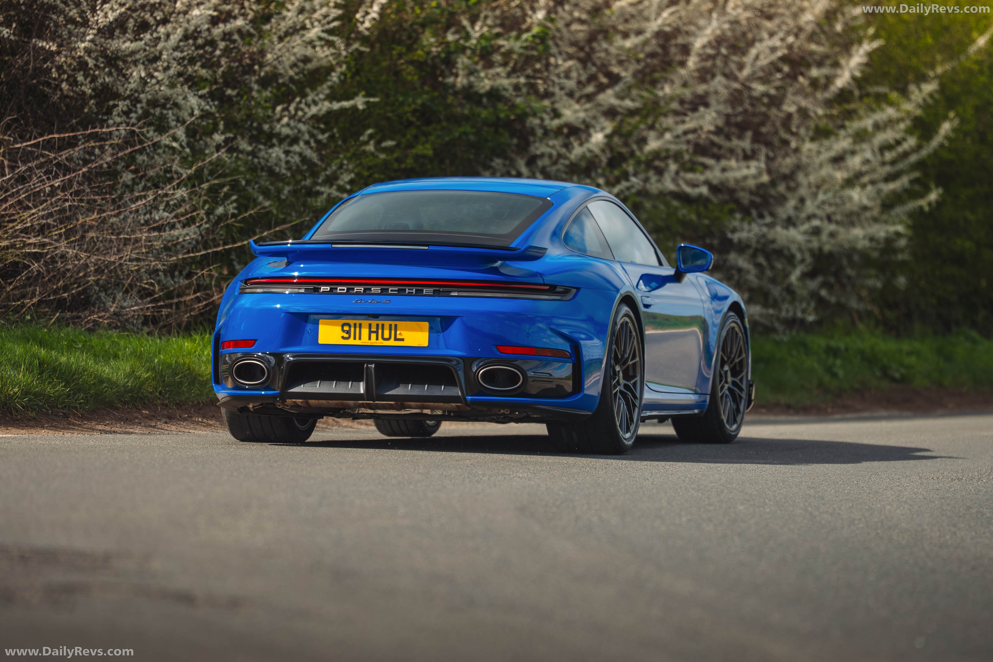2026 Porsche 911 Turbo S 992 ll UK Version Rear View