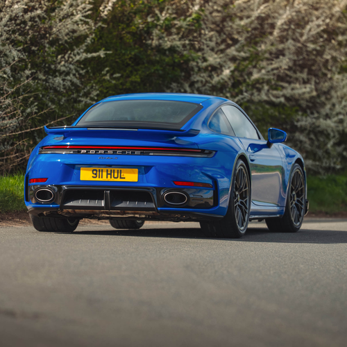 2026 Porsche 911 Turbo S 992 ll UK Version Rear View