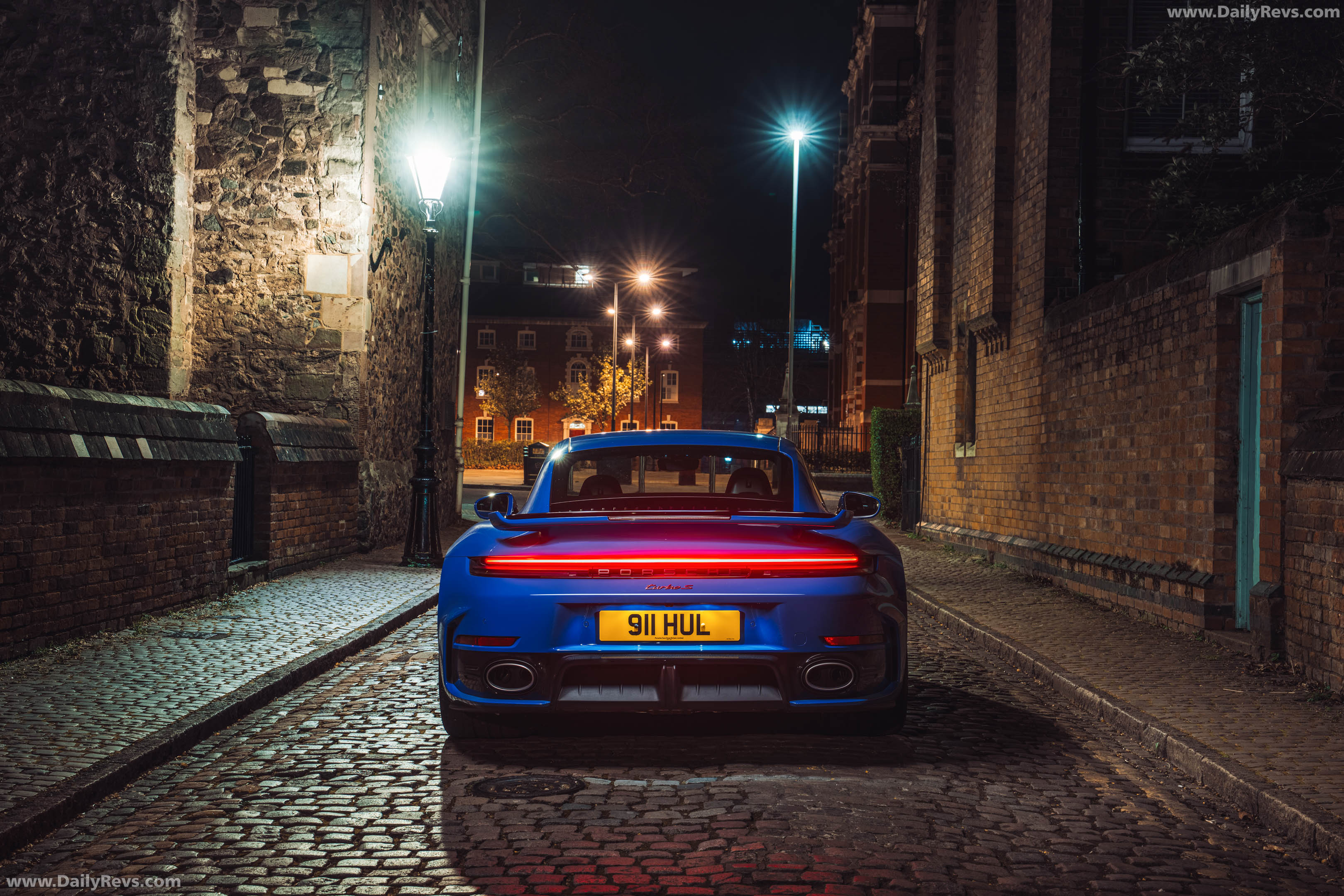 2026 Porsche 911 Turbo S 992 ll UK Version Rear View