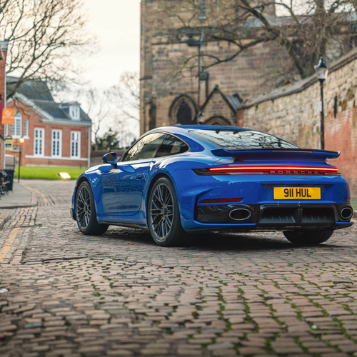 2026 Porsche 911 Turbo S 992 ll UK Version Rear View