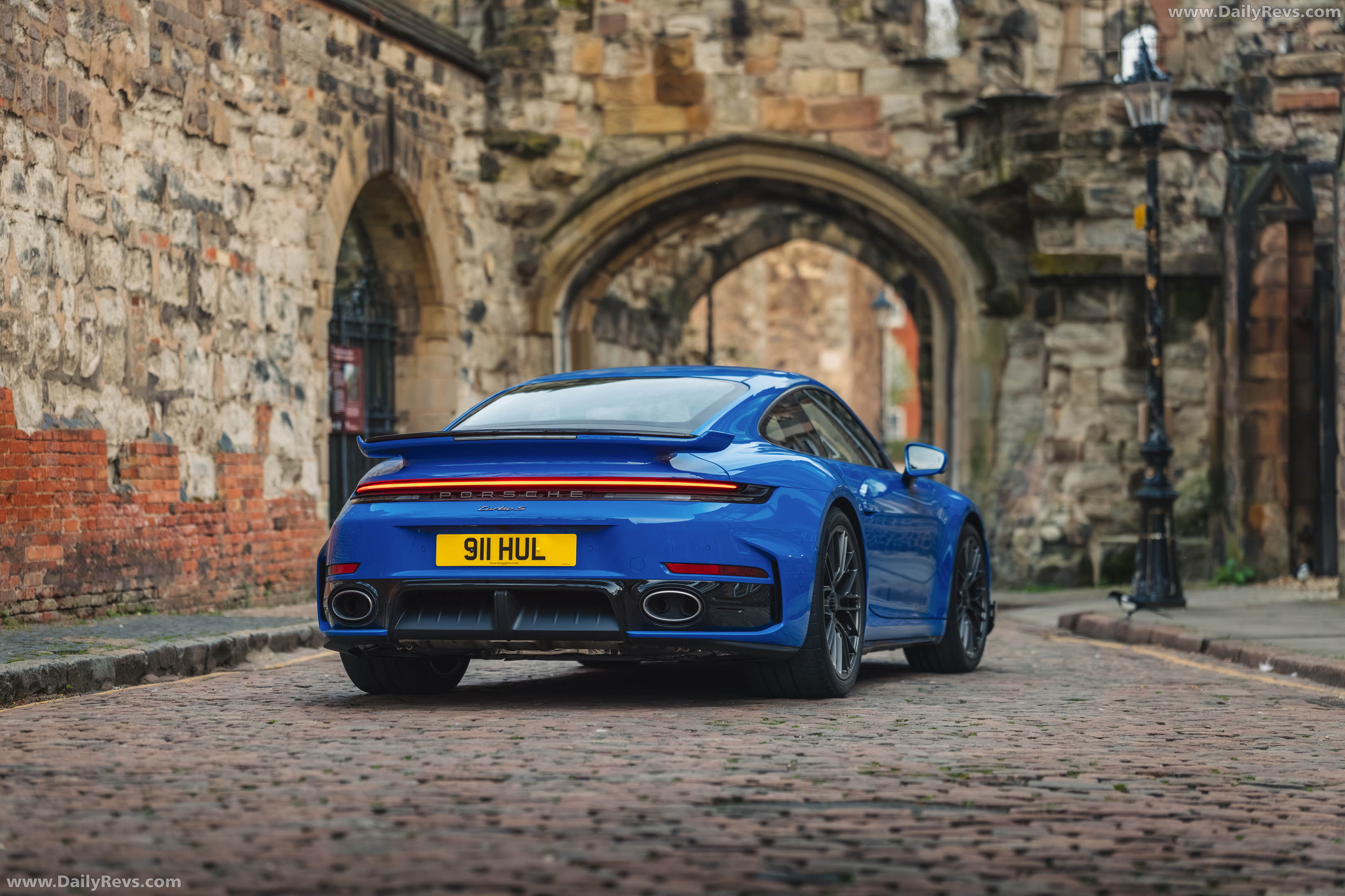 2026 Porsche 911 Turbo S 992 ll UK Version Rear View